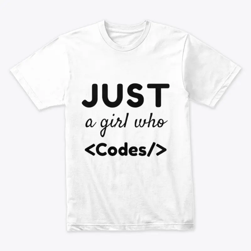 Just a girl who codes