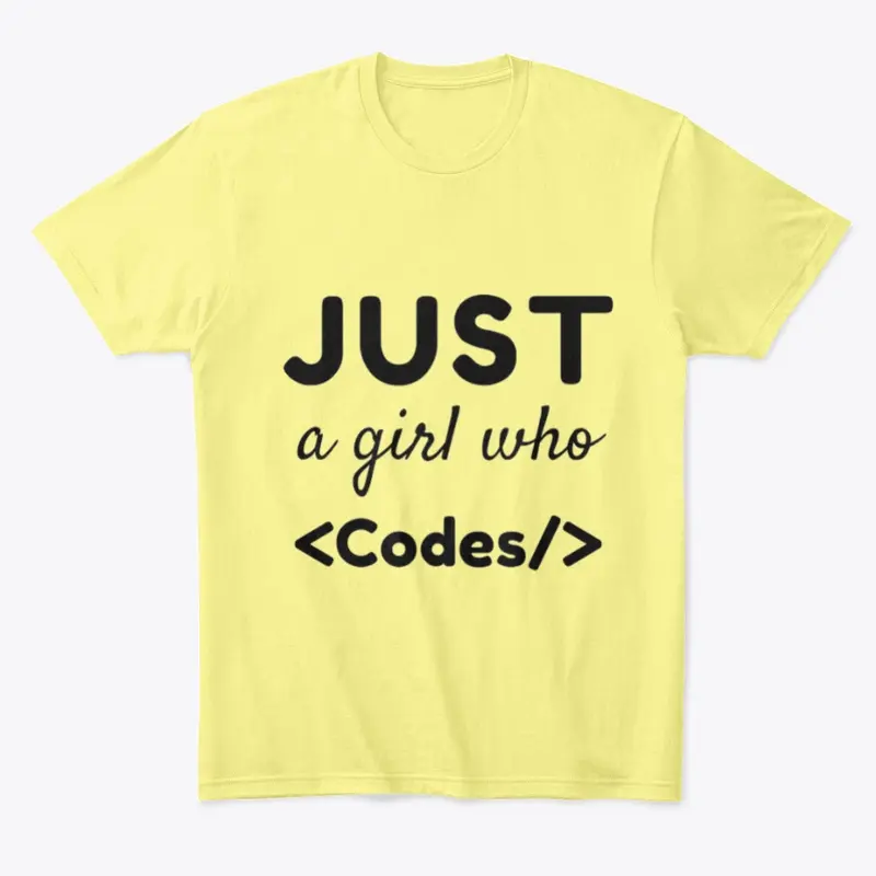 Just a girl who codes