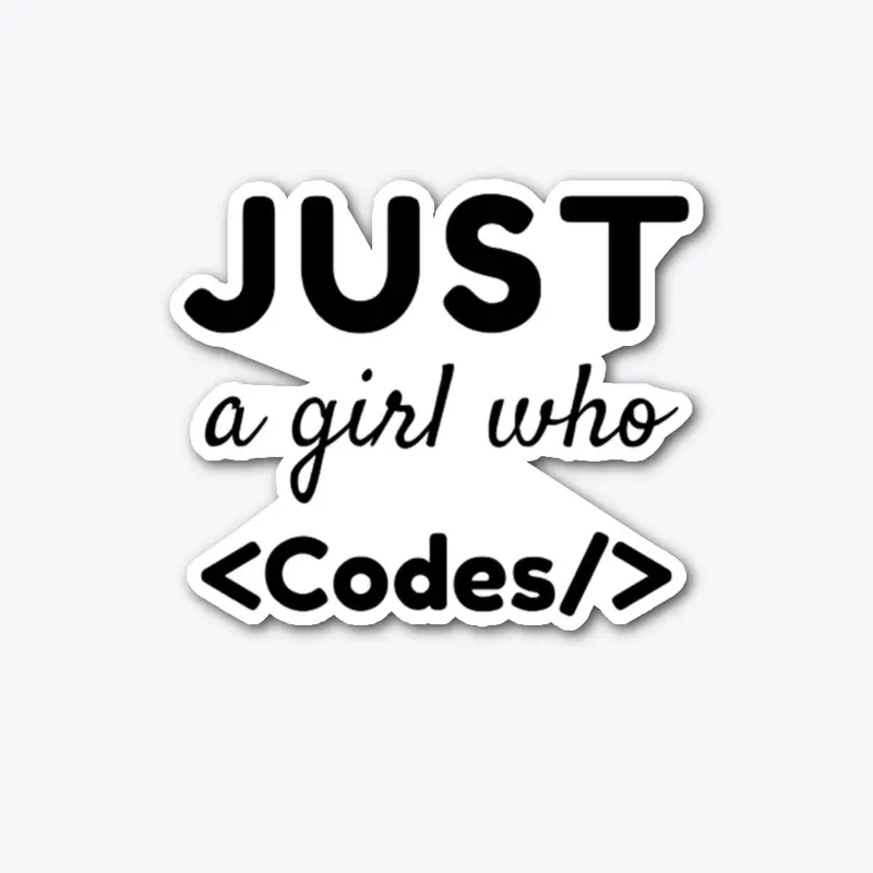 Just a girl who codes