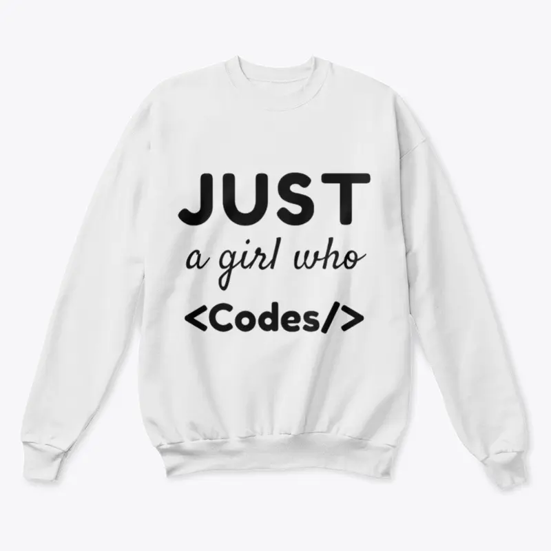 Just a girl who codes